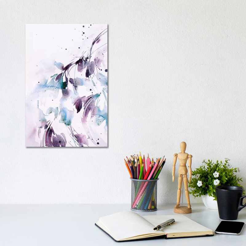 Leaves IV by Lesia Binkin - Wrapped Canvas Print, 20.32 cm H x 30.48 cm W