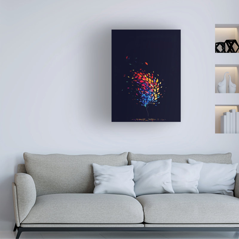 Art sur toile «R3darch0n», H 19 po x l 14 po