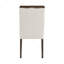 Ensemble de salle à manger 7 pièces moderne, extensible, en bois brun, avec 6 chaises d'appoint, rembourré, meubles de salle à manger-603144367