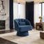 Upholstered Swivel Accent Chair-1111225192