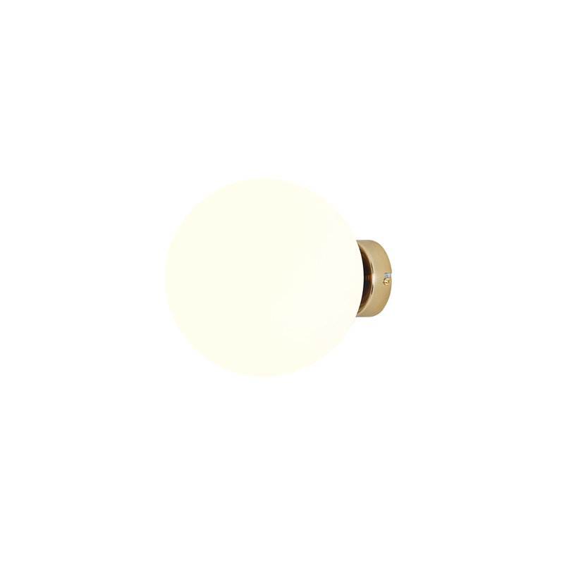 Sanibel Flush Mounted Sconce, 20cm H x 20cm W x 23cm D, Chrome