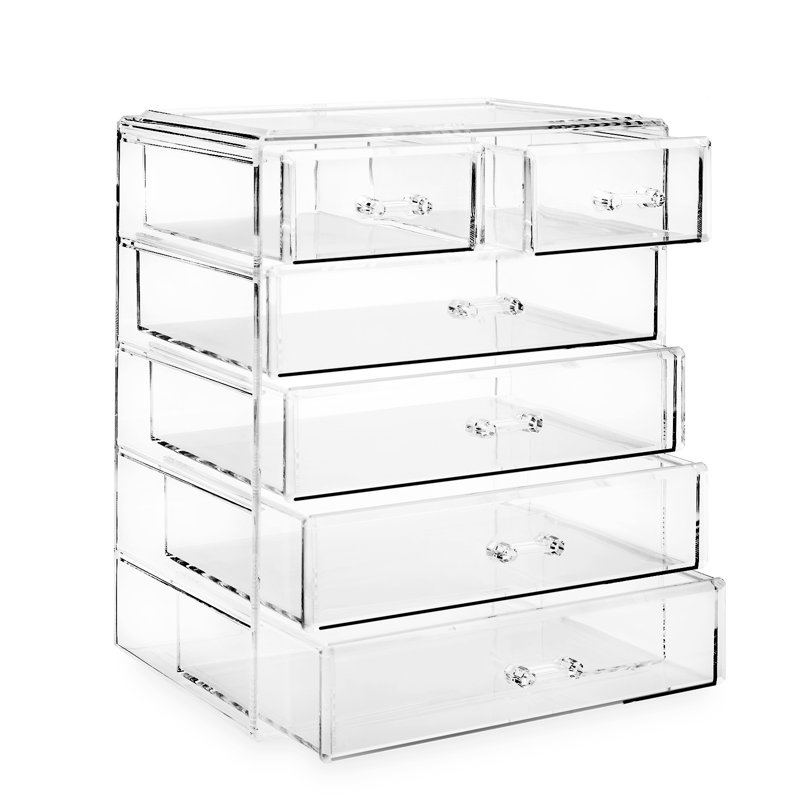  6-Drawer Acrylic Makeup Organizer