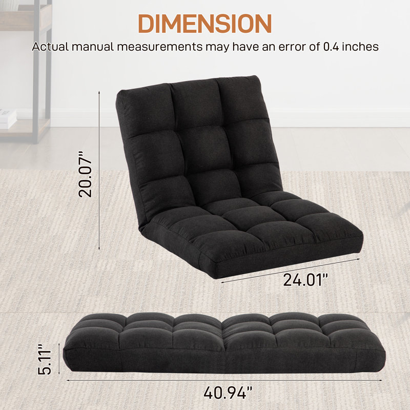 Fauteuil de jeu Trule, Noir