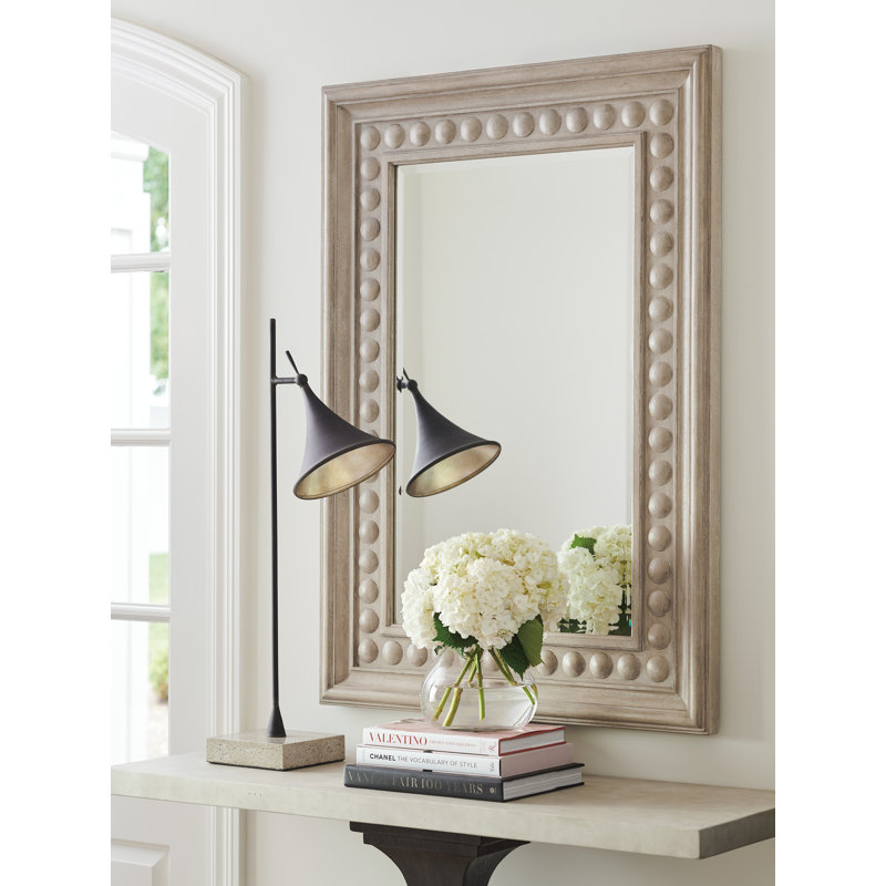 Commode l 7 po avec miroir Malibu, Taupe chaleureux