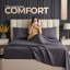 Ensemble de literie pour lit simple Beddora en fer forgé - 3 draps rafraîchissants en microfibre, poche profonde, infroissable - literie de luxe ultra-douce et facile d'entretien-118847941-118847942