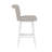 Dorreen Wood And Upholstered Tufted Adjustable Height Swivel Stool-49172511-49172509
