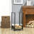 Febra 15.4'' W Metal Log Rack