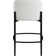 Brixen Upholstered Counter Stool with Metal Frame