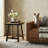 Gerbina Solid Wood End Table