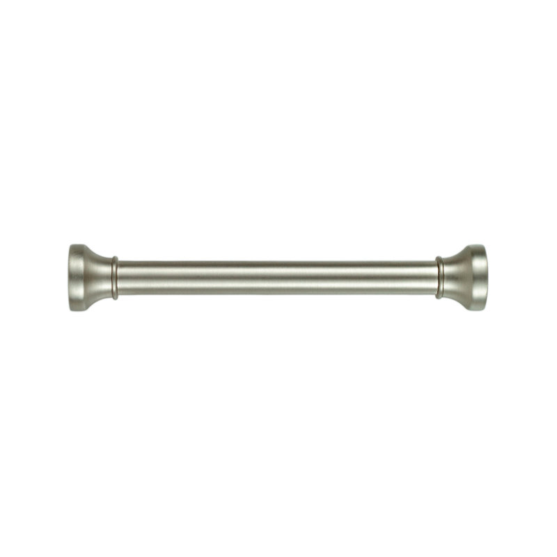 Poignée de tiroir Flare 3-3/4" d'entraxe en nickel satiné (paquet de 3)