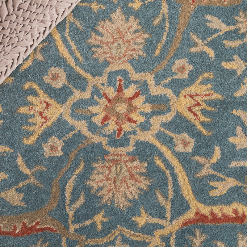 Dunbar Hand Tufted Wool Rug, Oval 4'6" x 6'6"