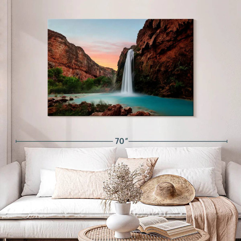 Cascades d'Alvord Havasu, H 32 po x l 48 po