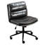 Chaise grise pour bureau à domicile - pivotante à 360°, hauteur réglable, assise pivotante avec large assise grise, idéale pour la maison ou le bureau