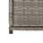 vidaXL Outdoor Storage Box, Large Deck Box PE Rattan with Magnetic Closure Weather Resistant, Stylish Modern Design With Ample Space For Tools And Cushions, Bown 41.3"x21.7"x44.5"-2136222599