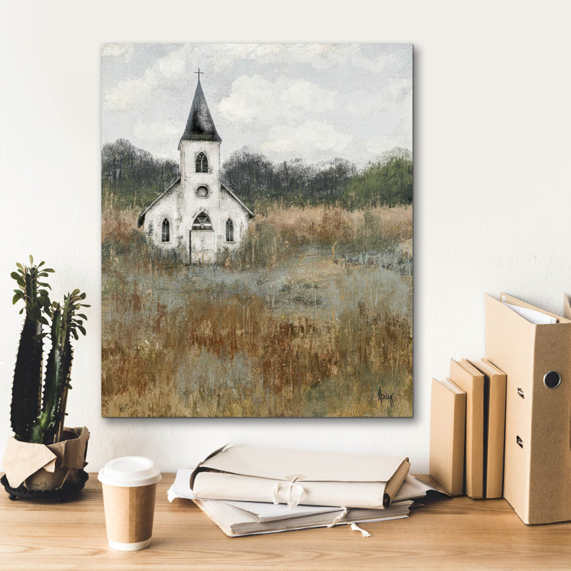 «Fields Of Hope» par Ashley Bradley, art mural sur toile, H 24 po x l 20 po x P 0,75 po
