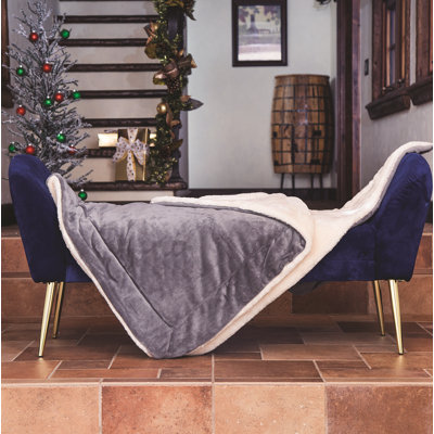 Jeté de couette en peluche 