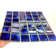 Ocean Blue 2" Square Porcelain Mosaic Pool Tile