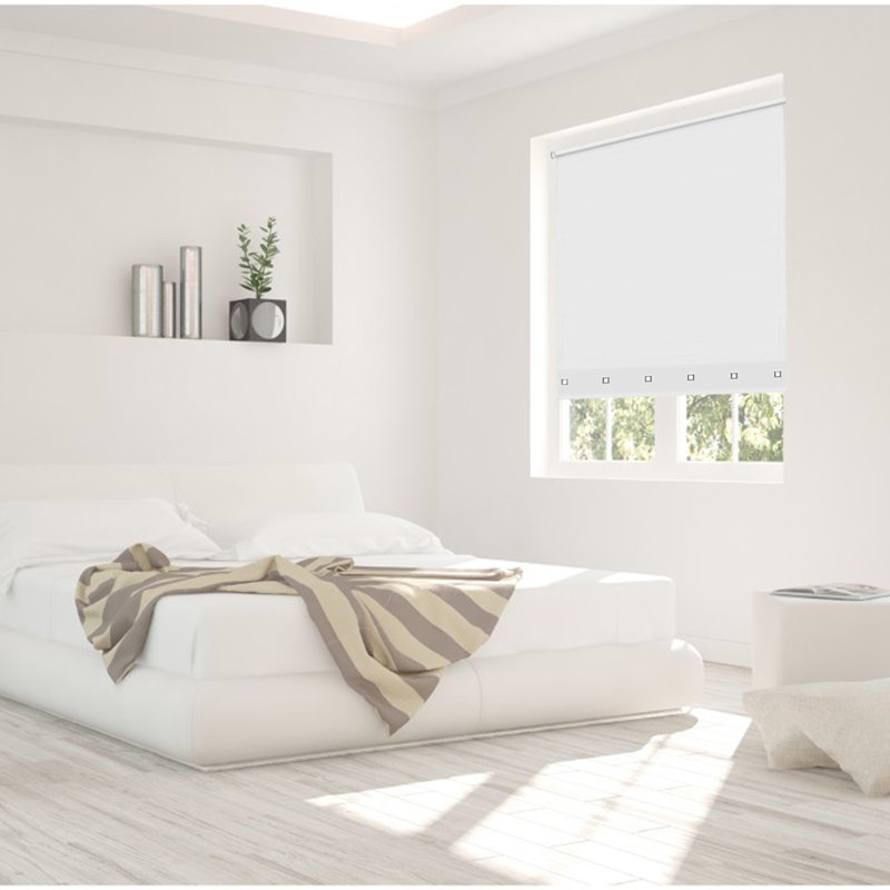 Semi Sheer, White, 210 cm L x 60 cm W