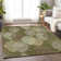 Premium Machine Washable Prisco Olive Rug