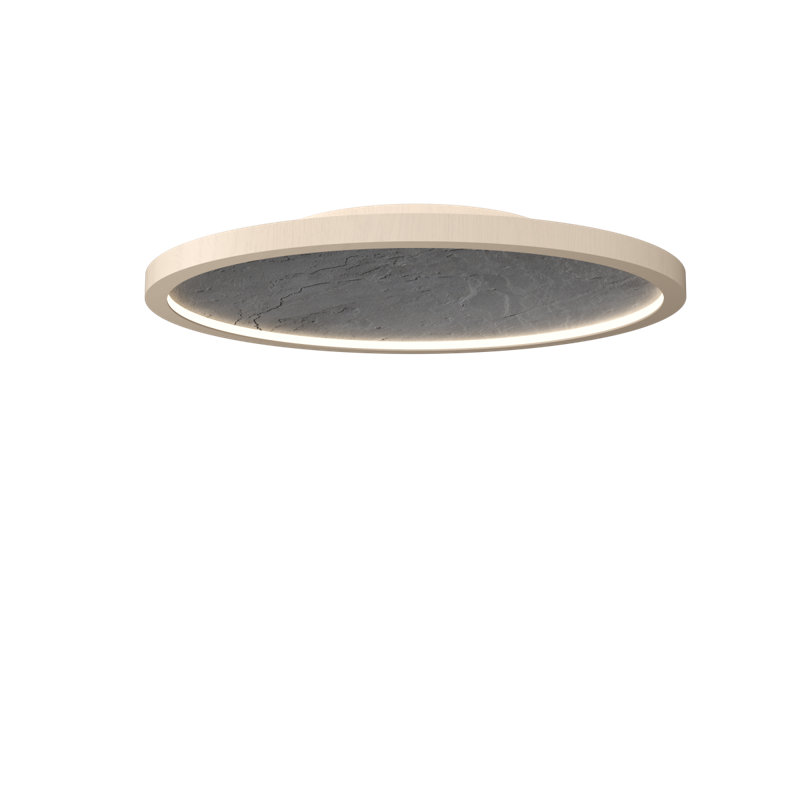 Ceiling Accord Petra, Organic Cappuccino, 3.54" H X 14.17" W X 14.17" D
