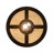 Solvey 1 - Light Bronze LED Cylinder Pendant