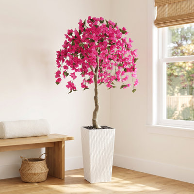Adcock Flowering Tree in Decorative Vase
