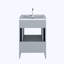 Ensemble de meuble-lavabo simple 24 po Boston-719422225