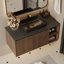Meuble-lavabo simple avec comptoir en pierre frittée Dexheart-1788854390-1798174536
