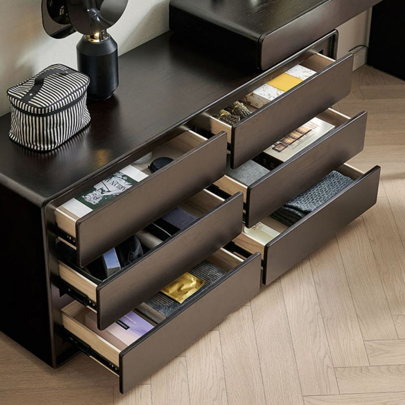 Makeup Vanity with Light mirror,8 drawers