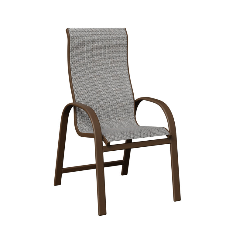 Chaise berçante à haut dossier berlinois Berlin Gardens, Corbeau Jazzy, Filon de bois mesquite