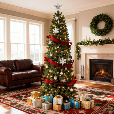 Lighted Artificial Christmas Tree