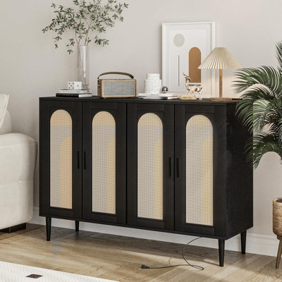 Buffet Modern Boho Rattan Buffet