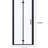 34 To 35-3/8 In. W X 72 H Bi Shower Doors In Matte Black, Clear Glass, Aluminium For Bathroom Fulfilment Semi- Black With H, Astonishment