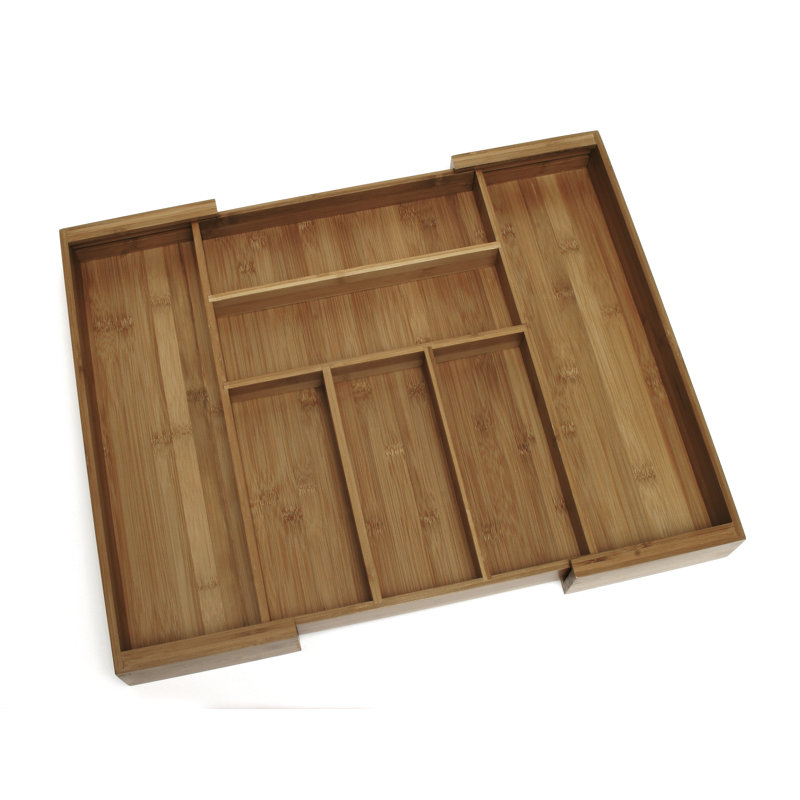 Siren Adjustable Flatware & Kitchen Utensils Drawer Organizer