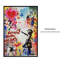 Britwall LED Wall Art Girl Follow Your Dreams Illuminated Canvas 61.6x91.6cm with UK Plug & ON Off Switch