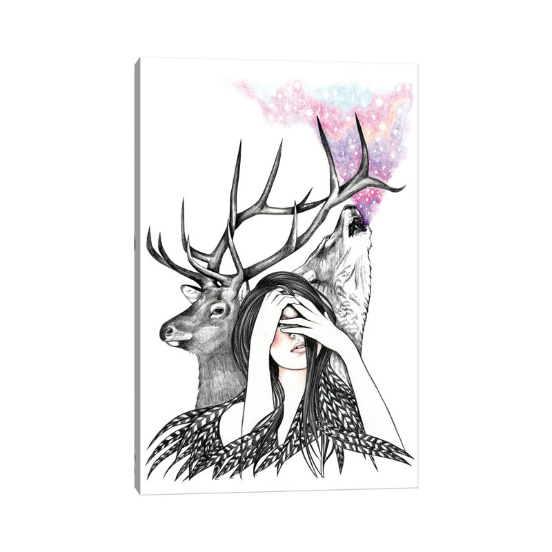 Starlight by Andrea Hrnjak - Gallery-Wrapped Canvas Giclée on Canvas, Wrapped Canvas, 20.32 cm H x 30.48 cm W