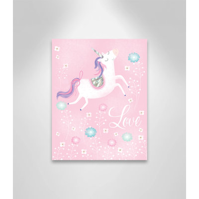 Art sur toile Love Unicorn