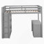 Lit mezzanine avec tablettes et bureau-111288227-111288224