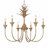 Schiff 6 - Light Steel Dimmable Empire Chandelier-430802377