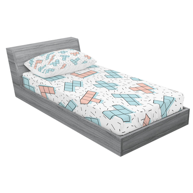 Microfiber Sheet Set, Twin XL Sheet Set with Fitted Sheet