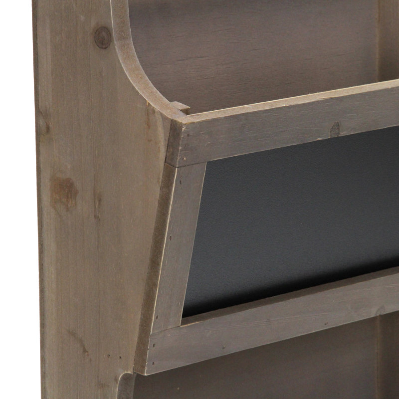 Lynden Solid Wood Wall Organizer