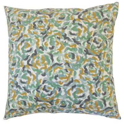 Junayd Graphic Cotton Throw Pillow