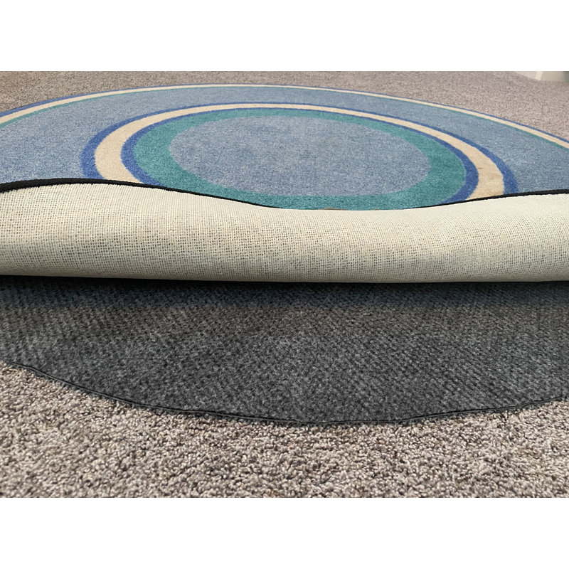 Althrop Dual Surface 0.25'' Thick Rug Pad, Round 10' x 10'