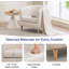 Chaises de baril avec pieds en bois Meleri-1758990769