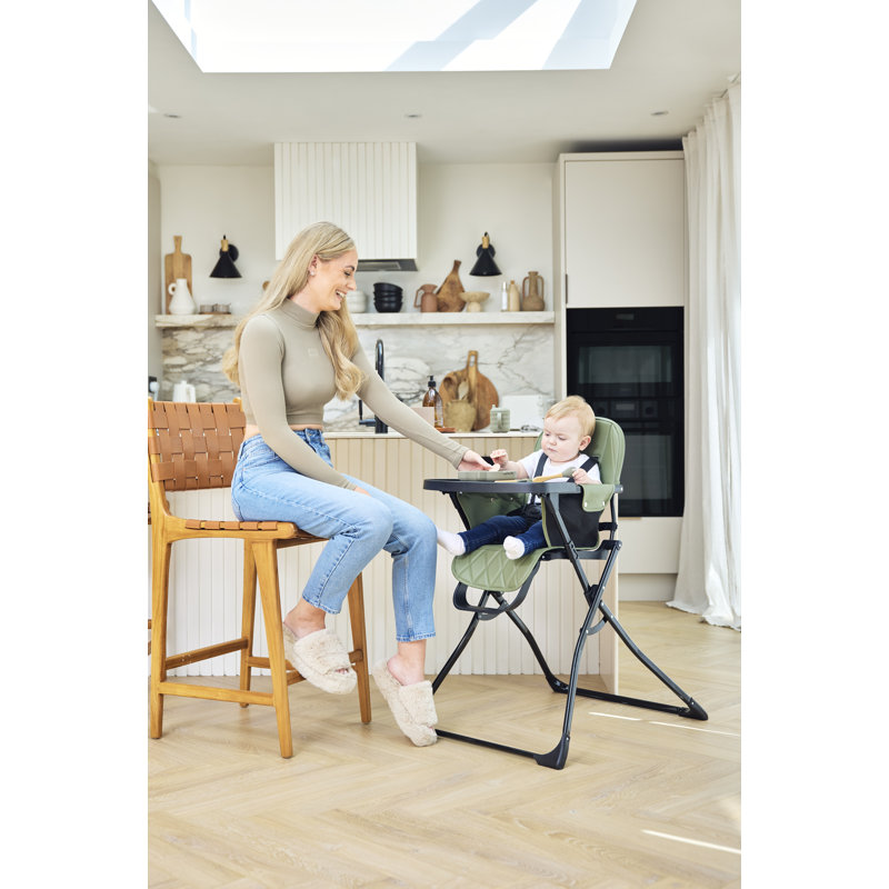 Flip Magic Fold Highchair, Sage Green