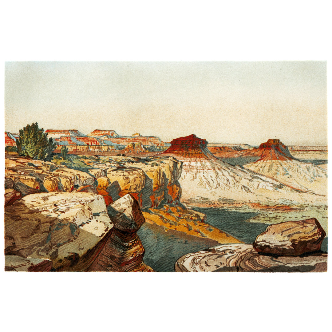 Grand Canyon von Nastasic - Kunstdrucke auf Leinwand ohne Rahmen