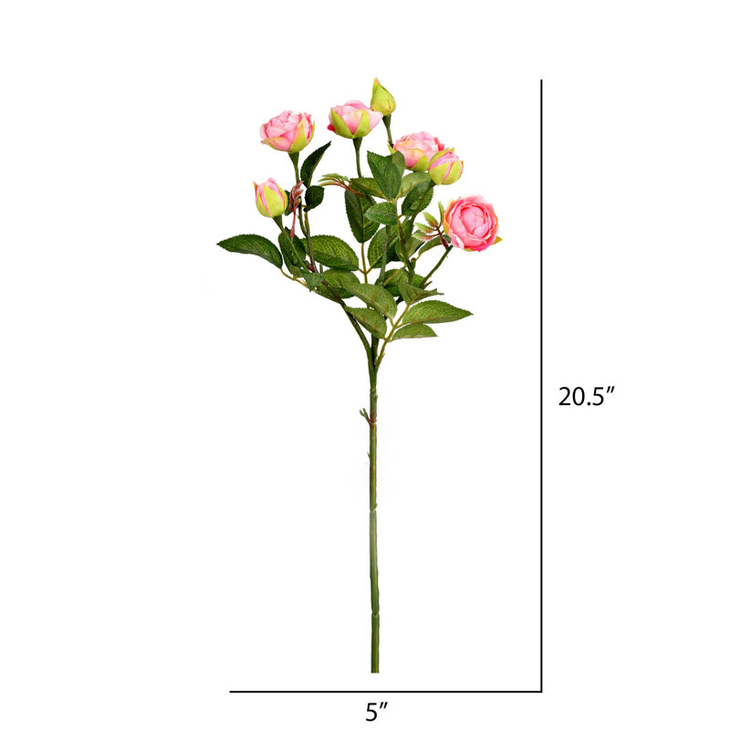 Vaporisateur de thé artificiel 20,5 po, Rose
