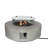 Abigale Round Propane Fire Pit Table-734217751