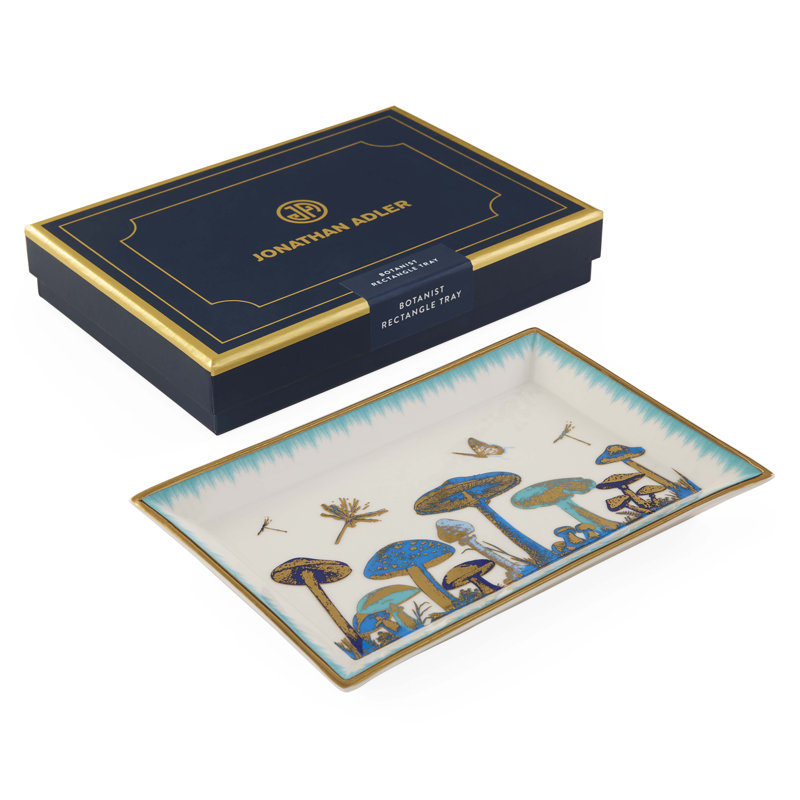 Botanist Mushroom Rectangle Tray