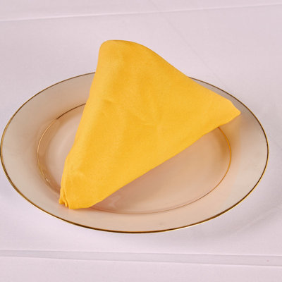 Nowayton Polyester Solid Colour Square Napkin